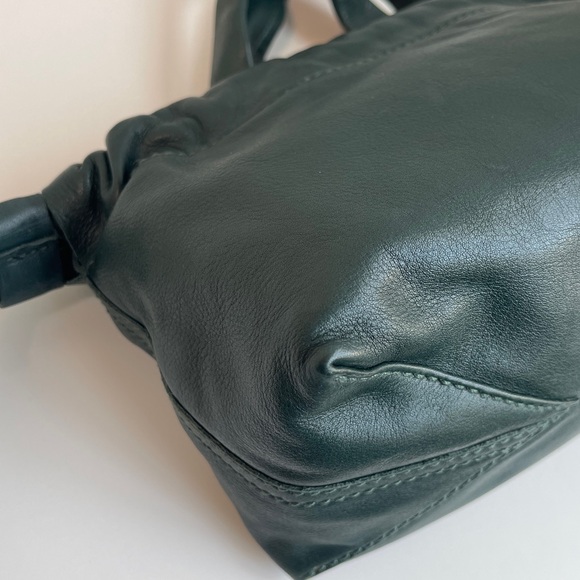 Madewell The Piazza Mini Crossbody Bag In Dark Palm